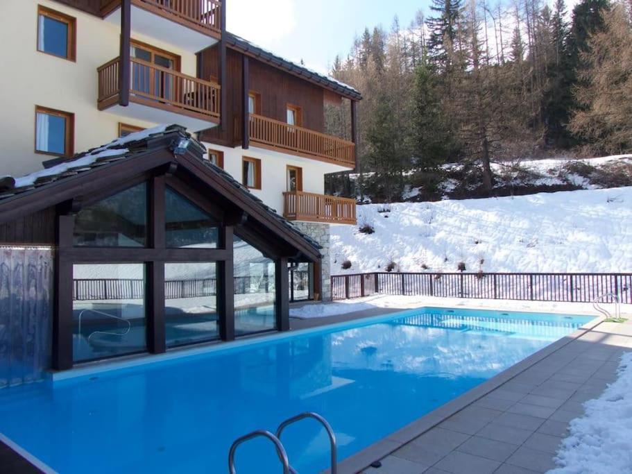 Residences De Luxe Les Alpages Val Cenis - 4 Pers 琴山朗勒堡 外观 照片